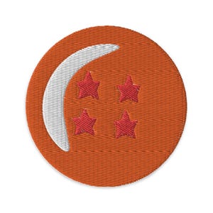 Four-Star Dragon Ball-Inspired Patch