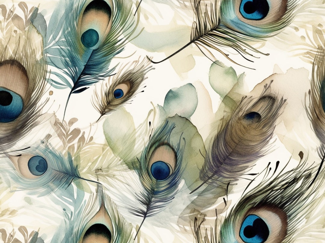 Peacock Texture Pattern PEACOCK EYES : Repeatable Texture Seamless Art Pattern for - Etsy Australia