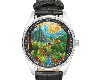 Wizard of Oz Fossil LI-1664 1998 Gold‎ Plated New Battery 31MM 8\