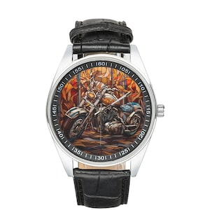 Motorcycle Wrist Watch - Etsy Singapore