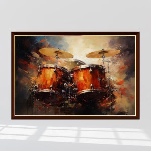 Drum Set Jigsaw Puzzle 300/500/1000 Piece