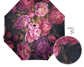 Peony Blooming Foldable Umbrella