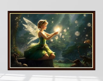 Tinker Bell's Radiance Jigsaw Puzzle 300/500/1000 Piece