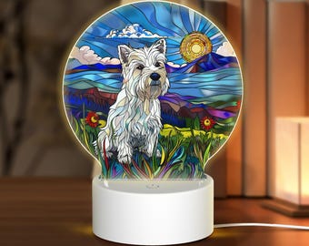 Placa Decorativa Para Interruptor De Luz - Motivo Perro Yorkshire Terrier Cachorro - Plástico, Tamaño Universal