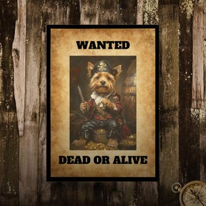 Australian Terrier Pirate Jigsaw Puzzle: Funny Dog Lover Gift