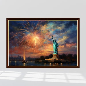 Independence Day Jigsaw Puzzle 300/500/1000 Piece - Holiday Puzzle for Fourth of July