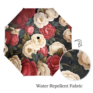 Camellia Blooming Foldable Umbrella