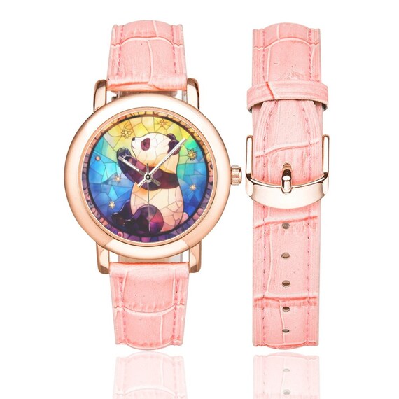 Cute watch Justice Unisex Tween Smart Watch in Black Daisy Strap with  main image 4