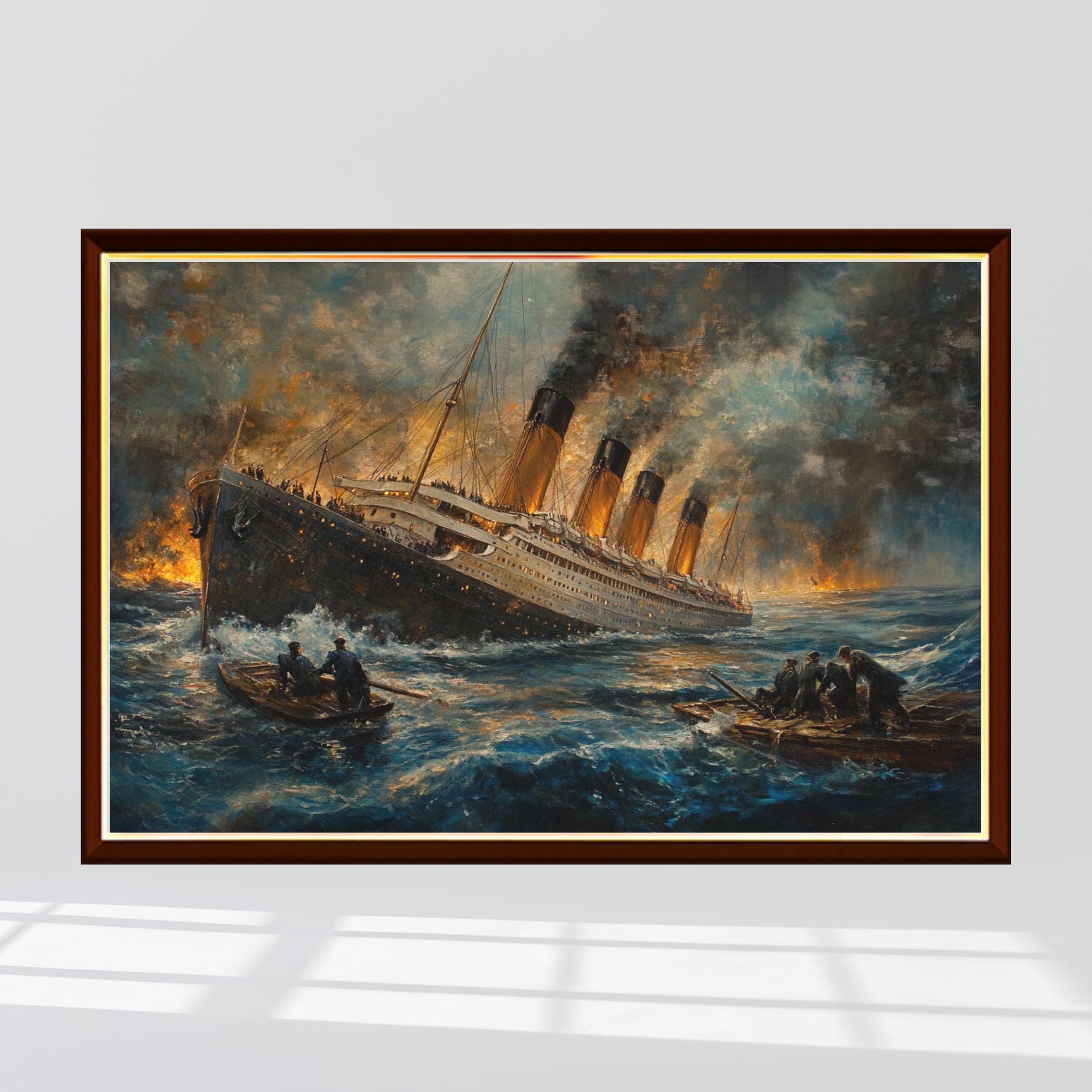 Titanic 3d Puzzle RMS Titanic Night Sky Jigsaw Puzzle – Sturdy