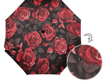 Rose Blooming Foldable Umbrella