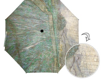 Parapluie pliant Van Gogh Rain - Ouverture automatique et imprimé des deux côtés