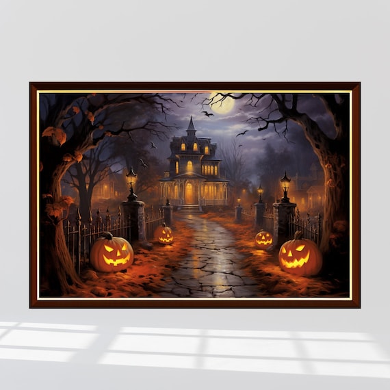 ハロウィン　空き屋敷 Amazon.co.jp: 14フィート ハロウィン 屋外 空気注入式 巨大な