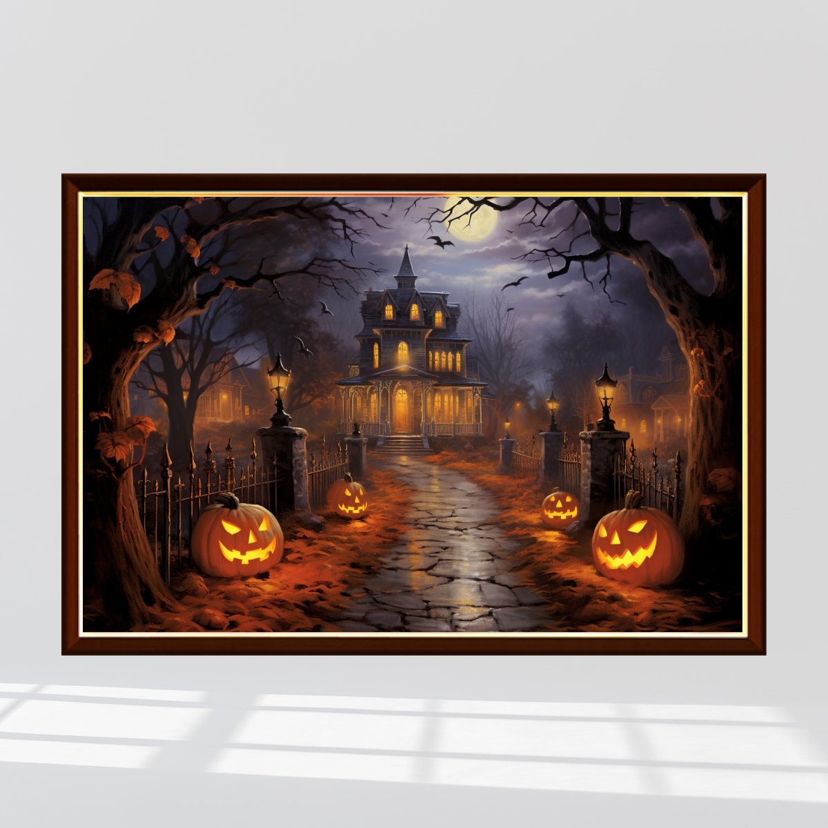 ハロウィン　空き屋敷 35058-92-