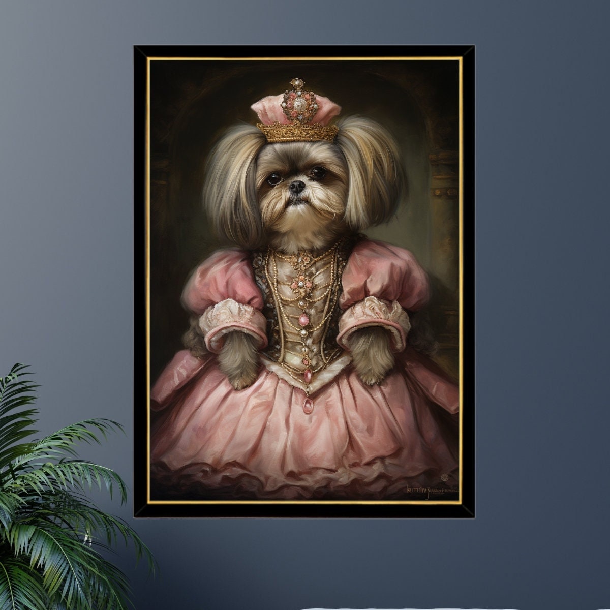Shih Tzu Royal Princess Jigsaw Puzzle 300/500/1000 Piece
