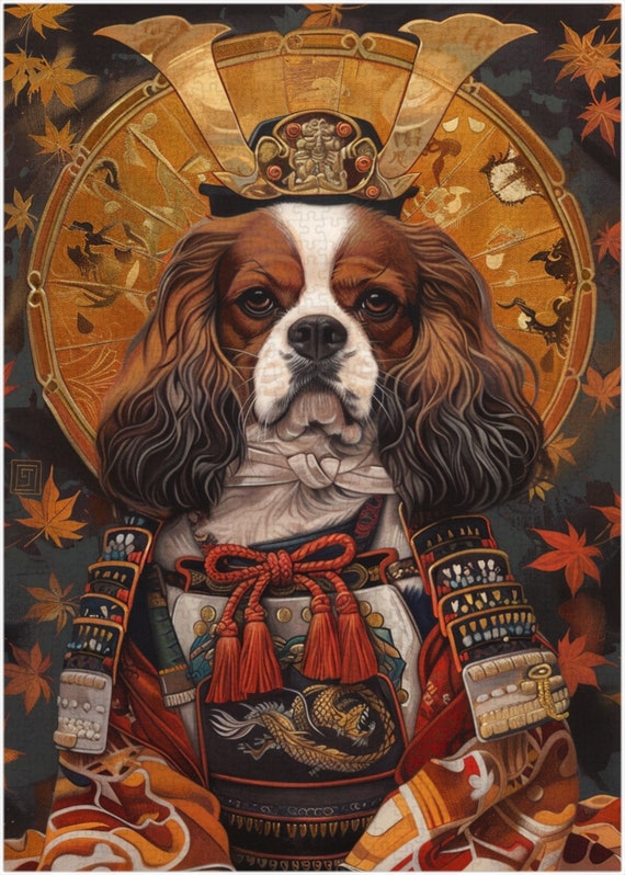 1000 Piece Wooden Jigsaw Puzzle - Cavalier King Charles Spaniel Picture For Adults & Teens