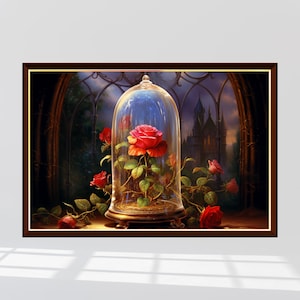 Eternal Rose Jigsaw Puzzle 300/500/1000 Piece