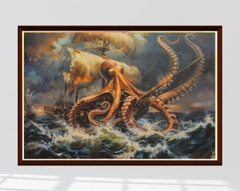 Chap Mei Giant Squid Kraken Sea Creature - Jeux & Jouets