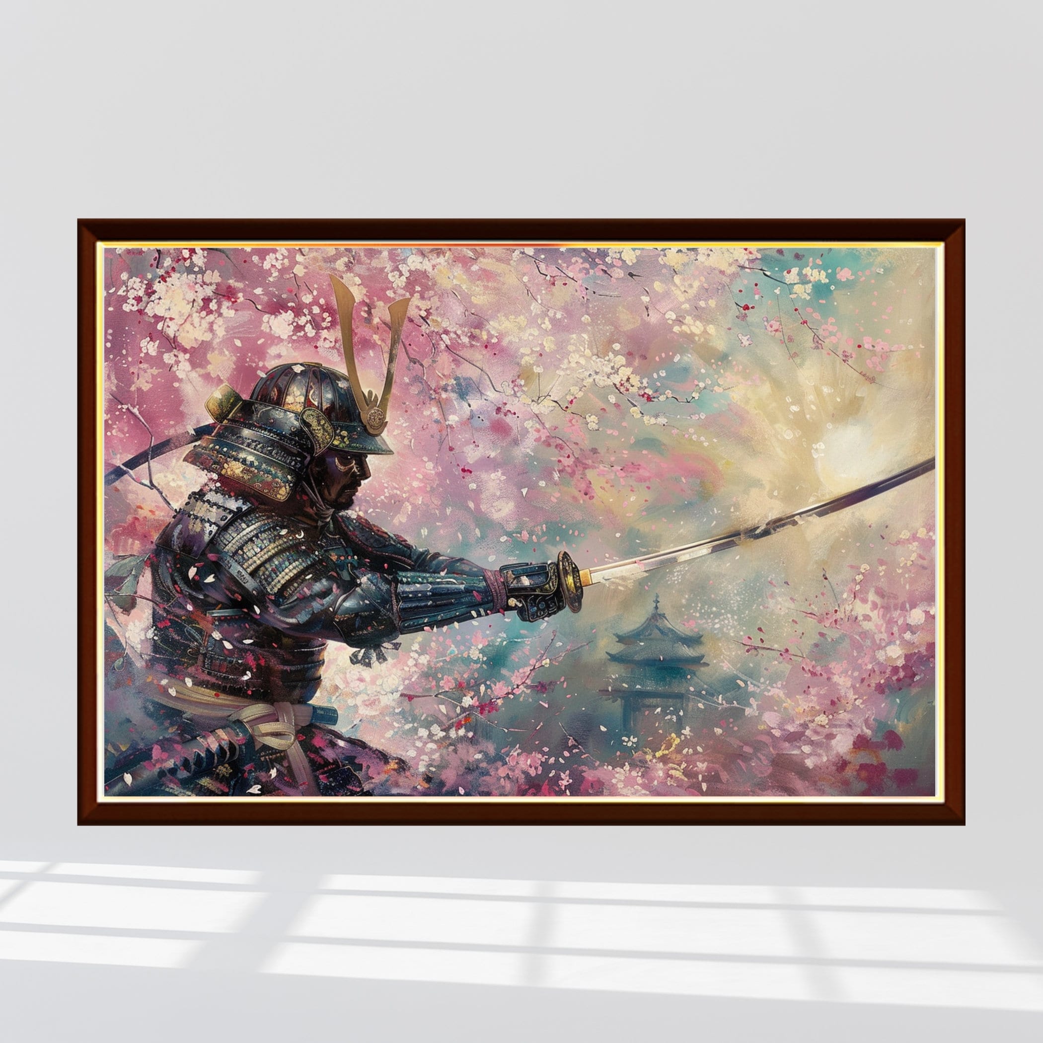 Sakura and Samurai Jigsaw Puzzle 300/500/1000 Piece - Etsy