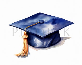 Graduation Cap Clipart - 10 High Quality JPGs | Digital download | Graduation Clipart | Graduation Cap Digital | graduation vector | Clipart