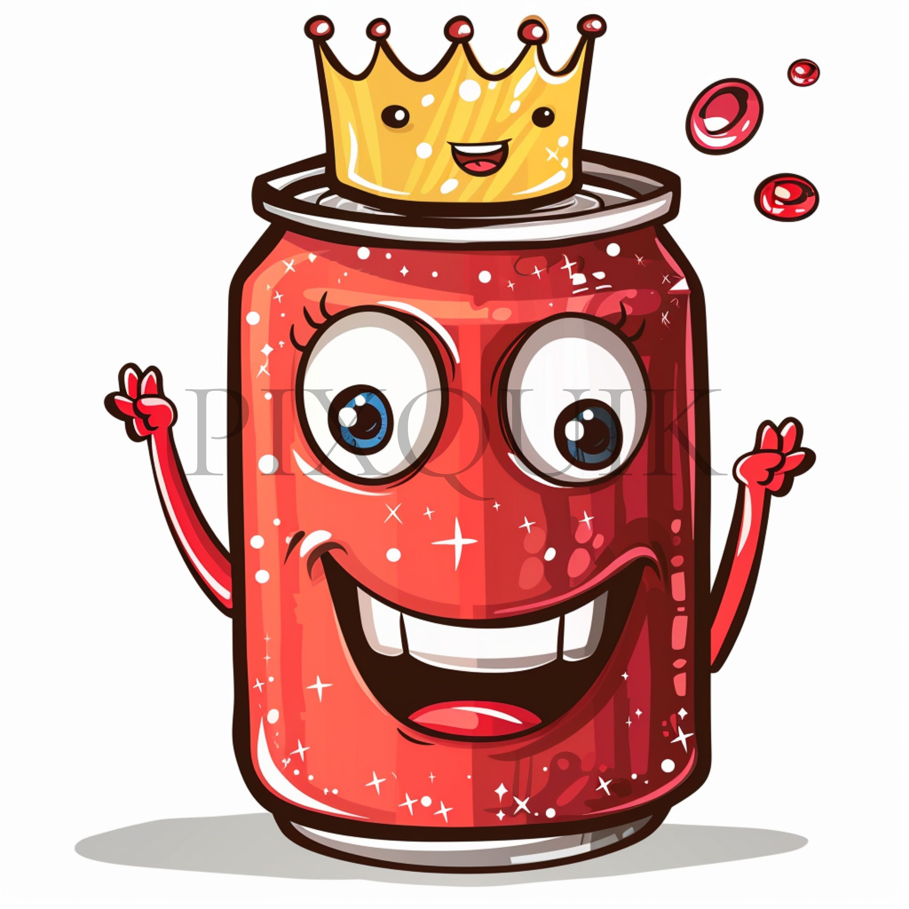 Funny Soda Can Clipart | 10 Jpgs, Commercial Use (digital Clipart) - Etsy