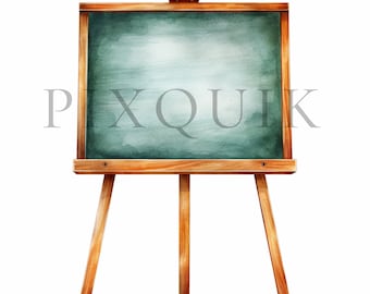 Chalkboard Clipart | 10 High-Quality JPGs (Digital Download)