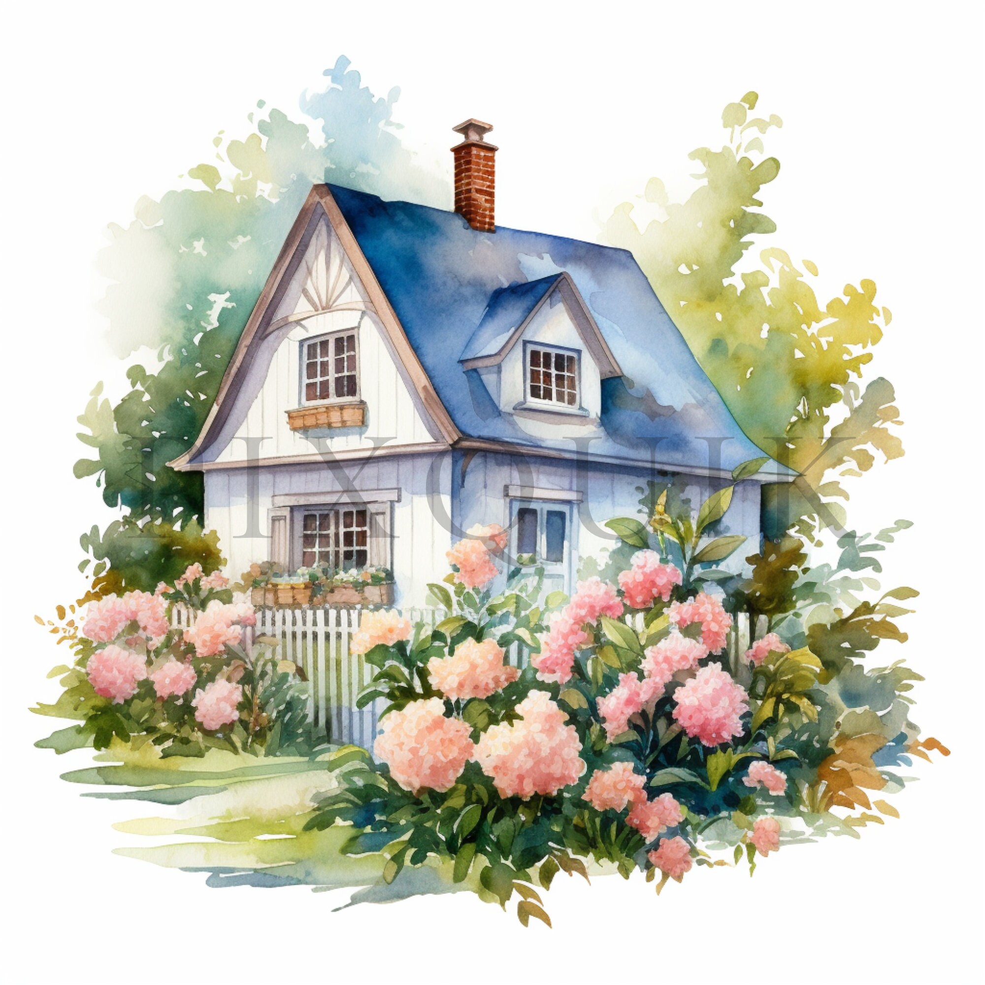 Cottagecore House Clipart | 10 High Quality Jpgs | Digital Download ...