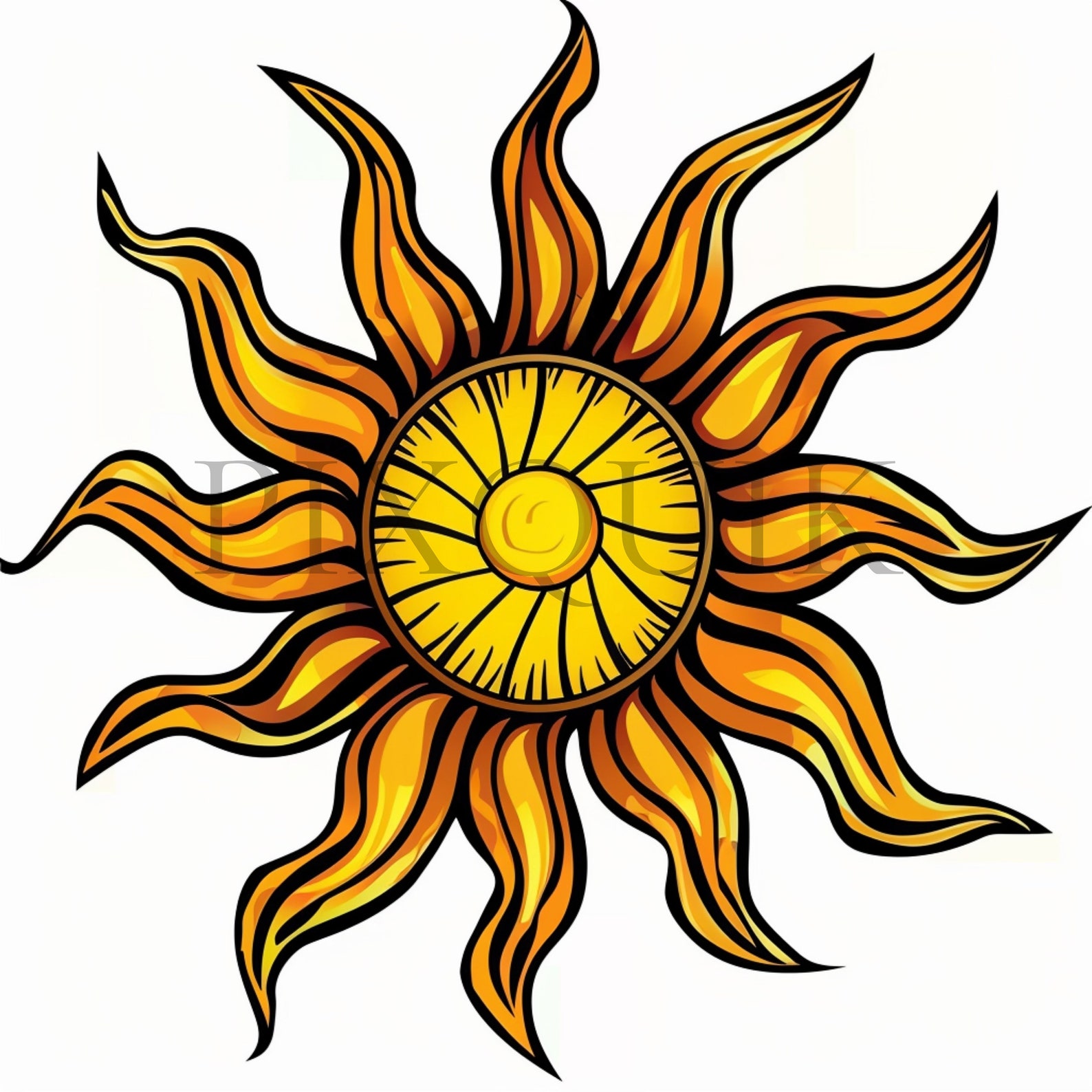 Sunshine Clipart | 10 JPG Sun Ray Graphics (digital Download) - Etsy