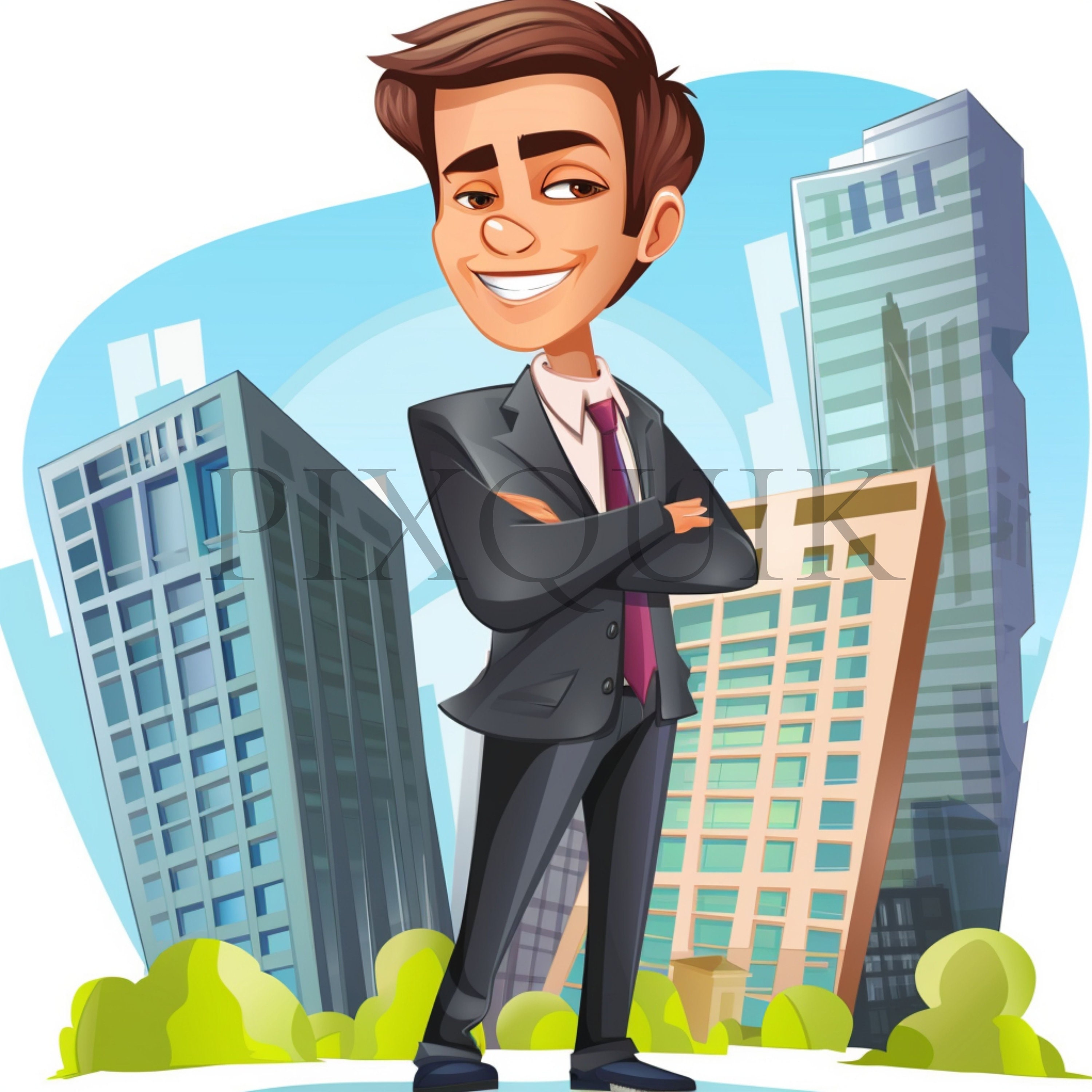 Businessman clipart | 10 High Quality JPG | Business people clipart | successful people   | Working Man clipart | Instant download
