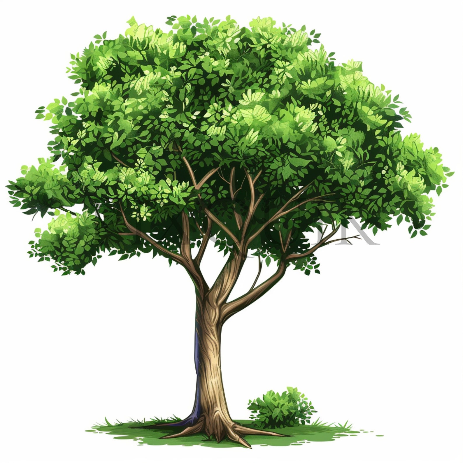 Ash Tree Clipart | Botanical Illustration Jpgs (digital Download) - Etsy