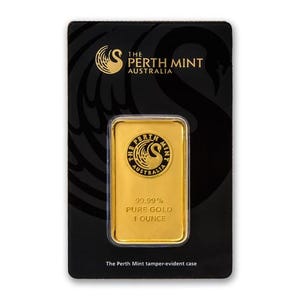 Exclusive Swan The Perth Mint Australia Black 1 Ounce | Plated Bar Package 1 OZ Replica