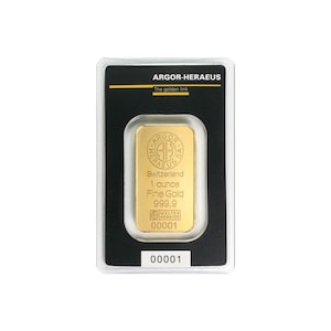 Exclusieve Switzerland Engraved Back 1 Ounce | Gold Plated Bar Package 1 OZ Replica