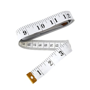 MEASURING TAPE BODY WAIST WEIGHT HEIGHT DRESS FABRIC SEWING TAILOR RULER  CLOTH