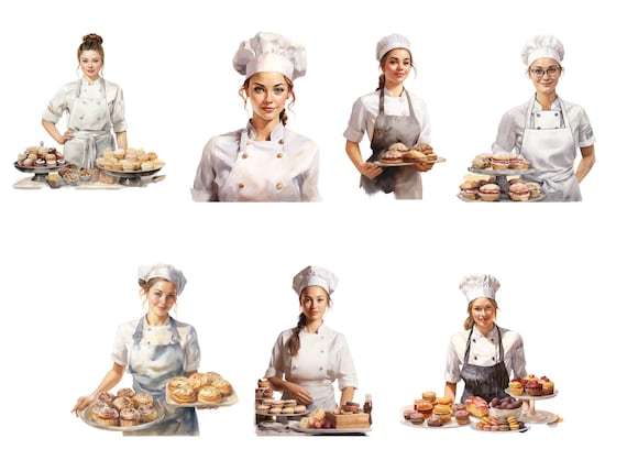 Baker or Chef Paper Craft