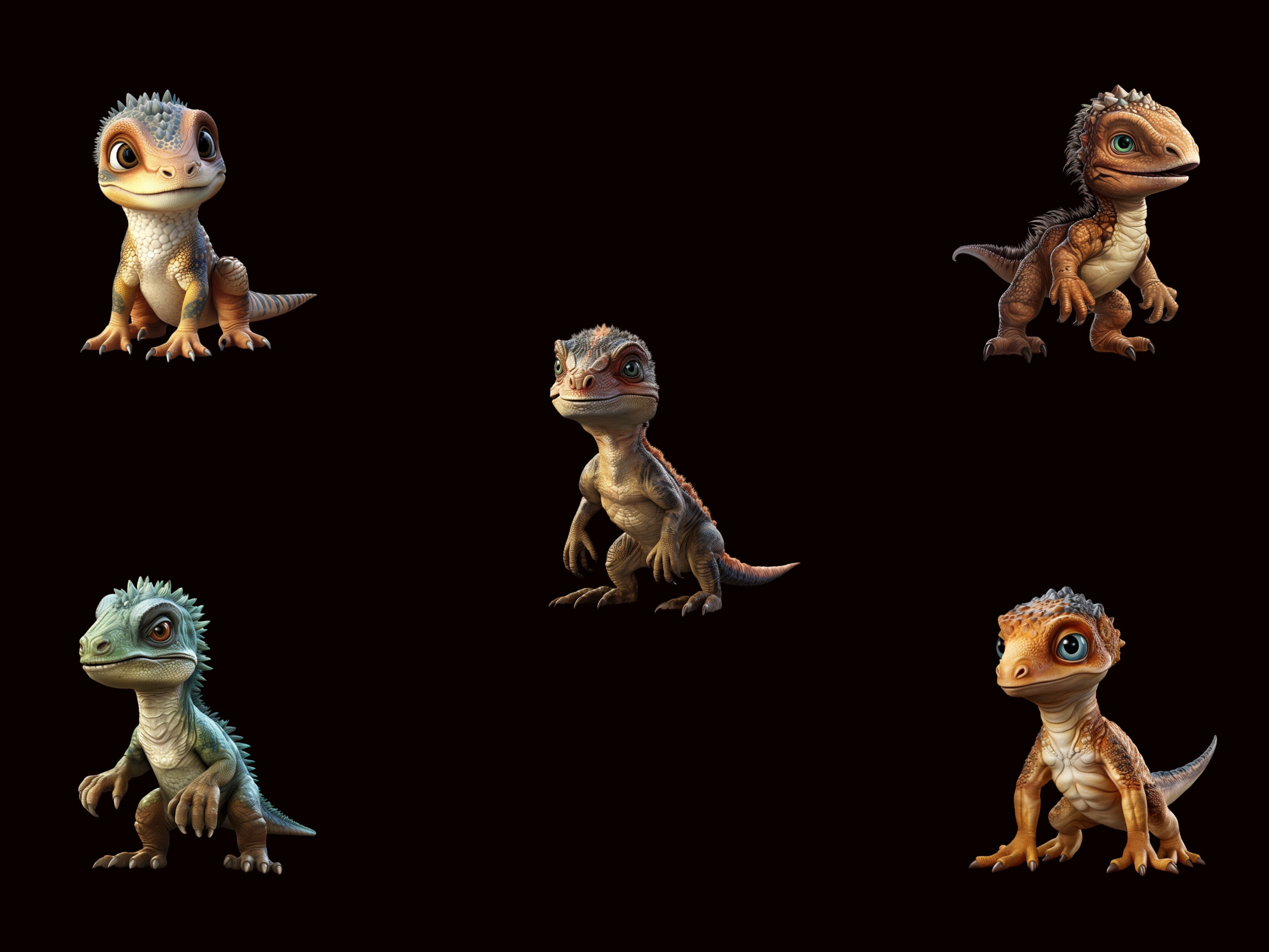 Baby Dinosaur Clipart | Dinosaur PNG | Animal PNG | Junk Journal ...
