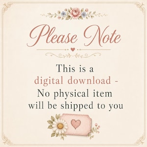 Positive Quotes Junk Journal Ephemera Kit, Vintage Feminine Tags, Labels, Stamps, Journal Cards, Word Strips, Printable JPEG Download Bundle image 8