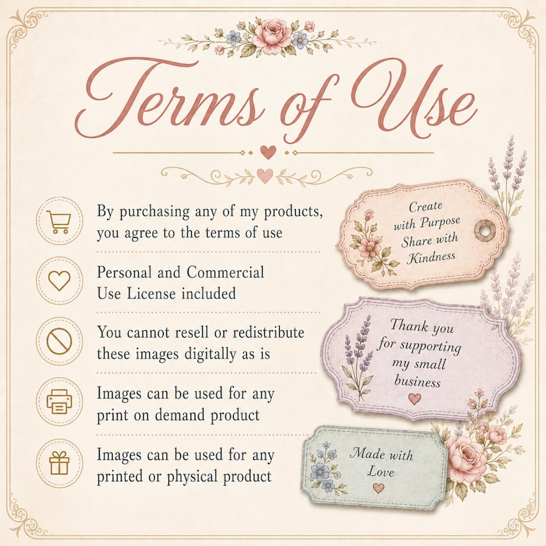 Positive Quotes Junk Journal Ephemera Kit, Vintage Feminine Tags, Labels, Stamps, Journal Cards, Word Strips, Printable JPEG Download Bundle image 7