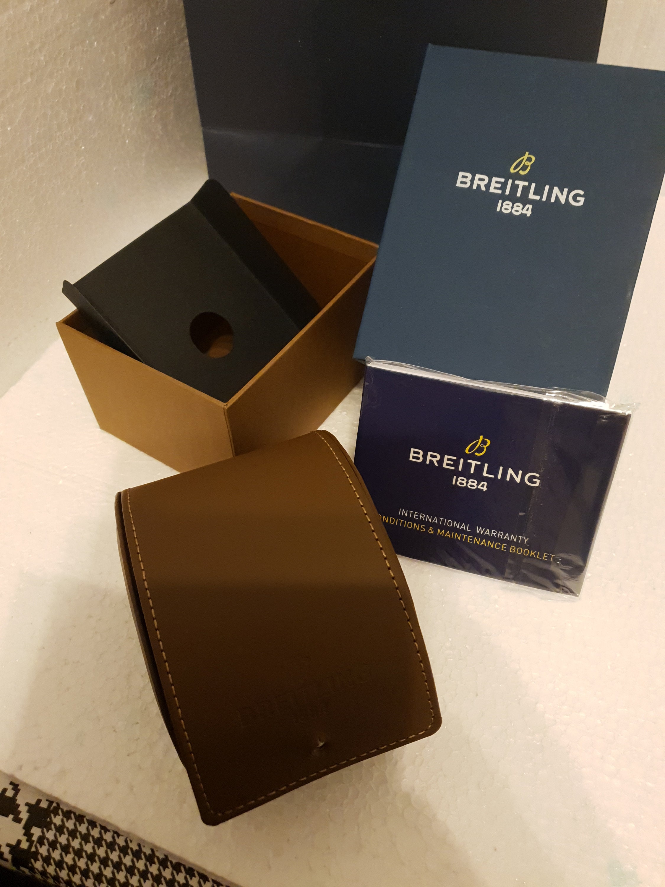 Replace Box Watch of Brietling With Leather Pouch - Etsy
