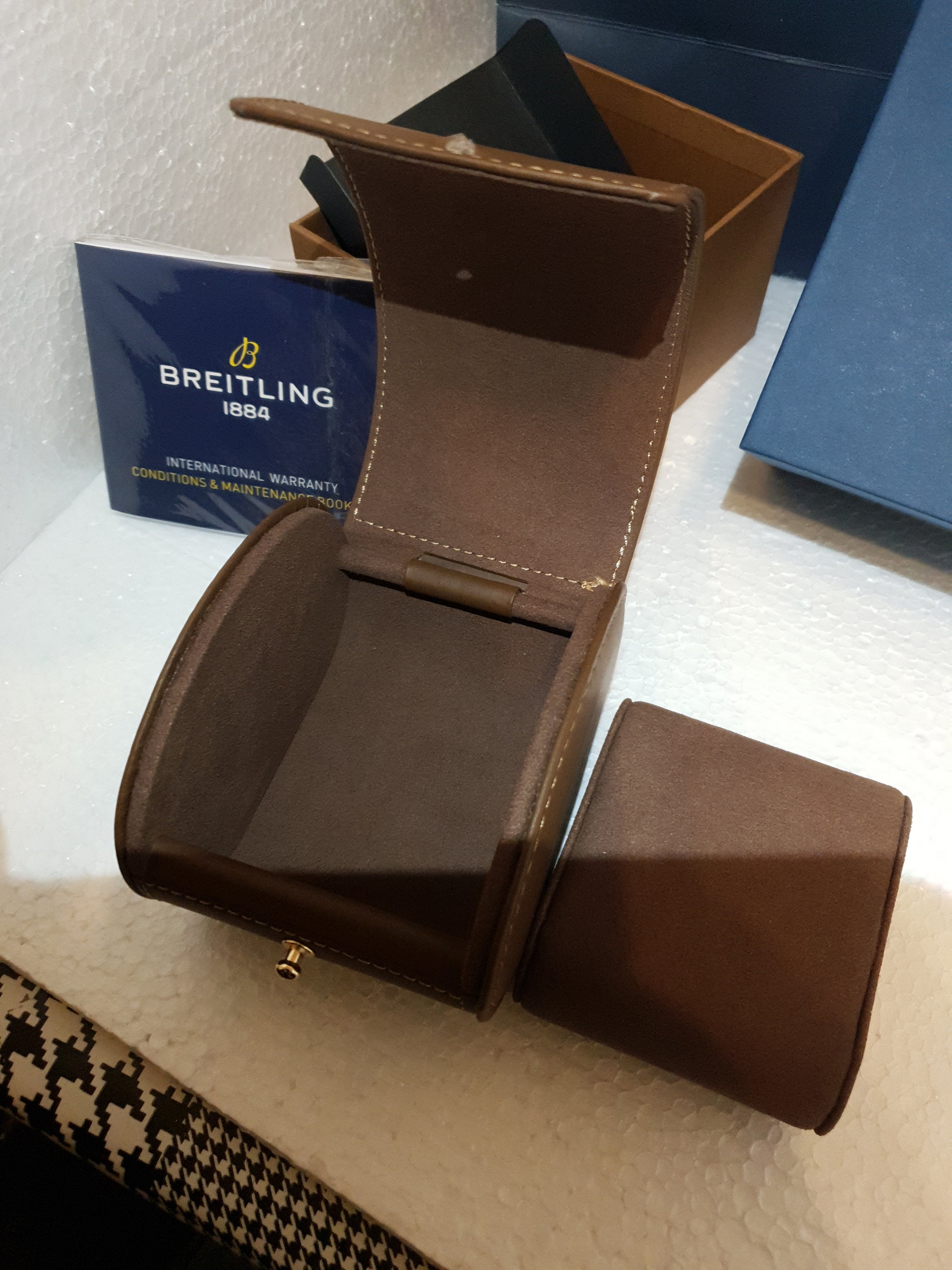 Replace Box Watch of Brietling With Leather Pouch - Etsy