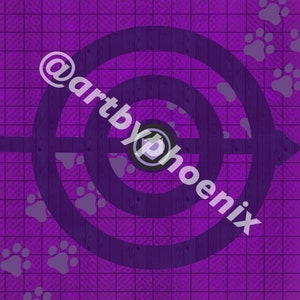Hawkeye Inspired Print