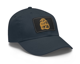 Dad Hat with Viking Dragon Patch