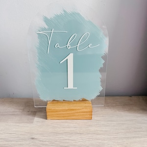 Wedding Table numbers/ name cards