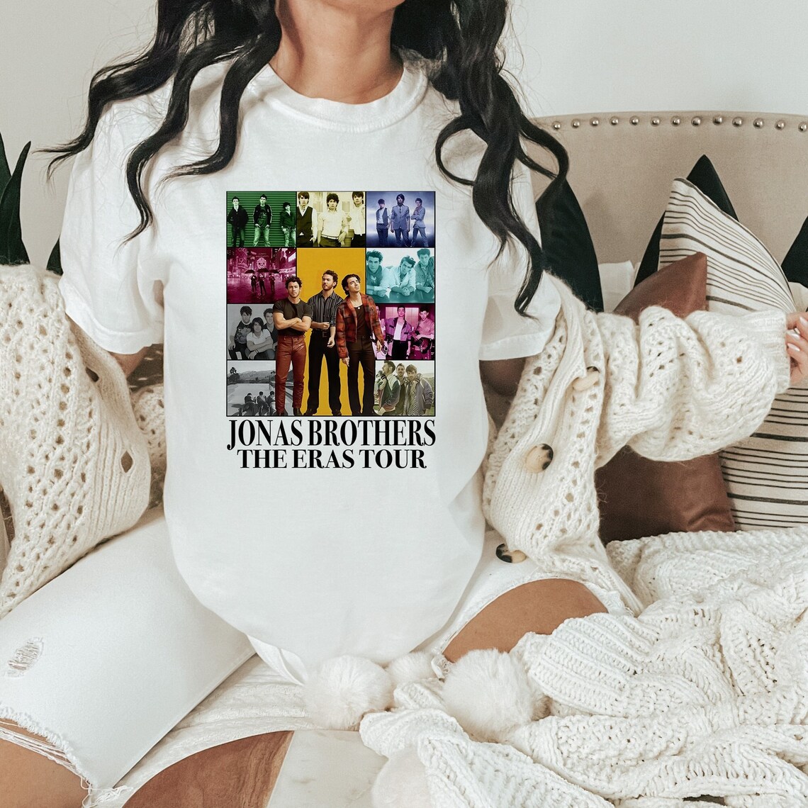 Jonas Brothers Eras Tour Tshirt Joe Nick Jonas Tshirt Etsy