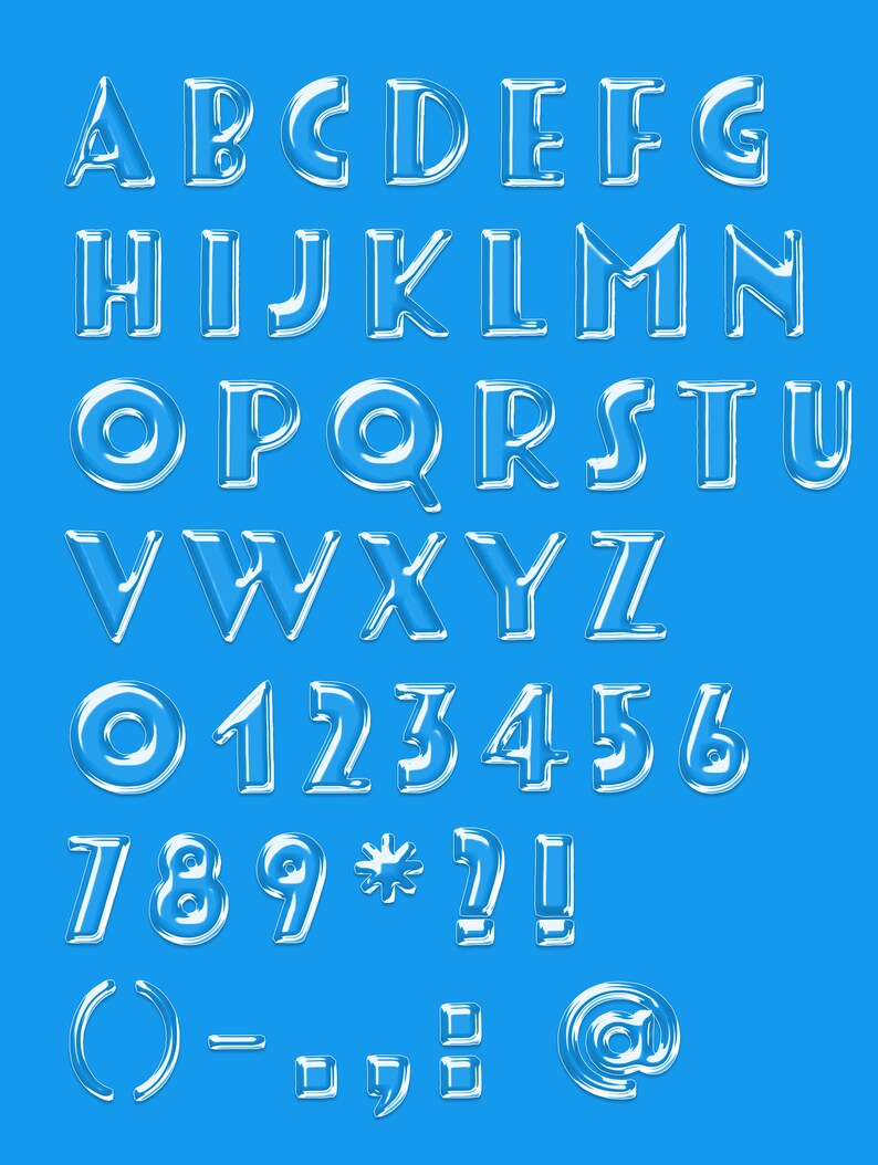 Editable Canva in Bubbles Letters, PNG Bubbles Letters Clipart, Bubbles