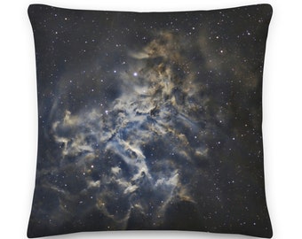 Almohada premium Nebulosa Estrella Llameante