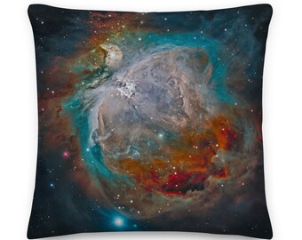 Almohada premium Gran Nebulosa de Orión