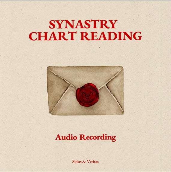 Synastry Chart Reading: Relationship Astrology, Soulmate Connection (Audio)