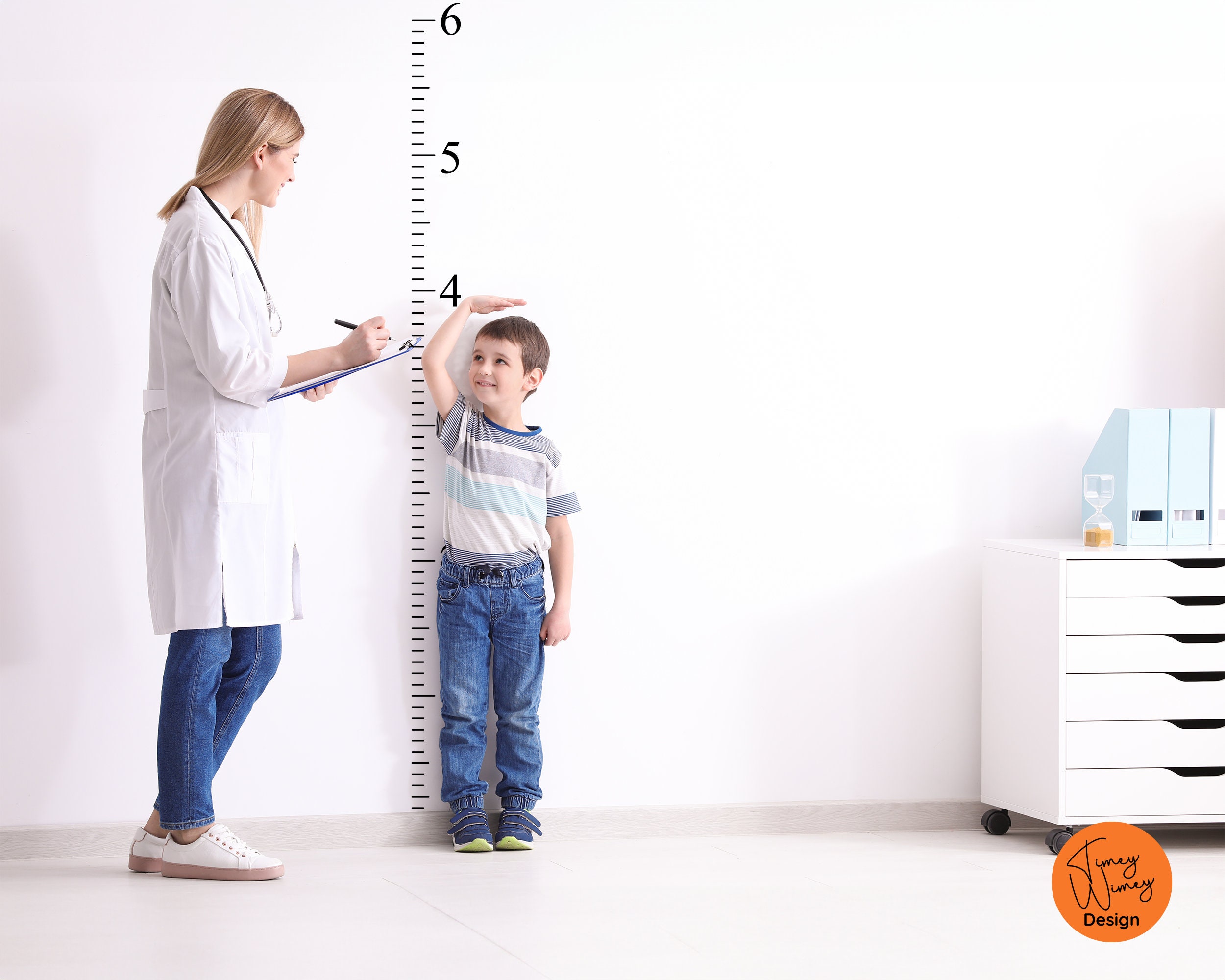 6 Foot Growth Chart Ruler SVG for Cricut Wall Growth Ruler Etsy UK