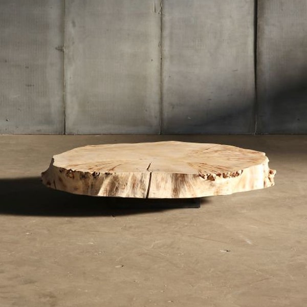 Tree Trunk Coffee Table Etsy