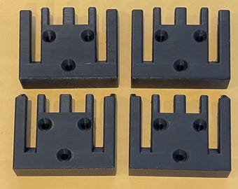 4-Pack Wall Mount for Ridgid 18v Battery - Shelf Cabinet Tool Organizer Rigid