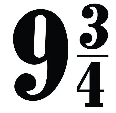 Platform 9 3 4 Svg, Platform 9, Platform 934, HP Svg, Potter Svg ...